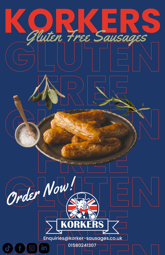 FROZEN Korker Gluten Free (8 per bag)