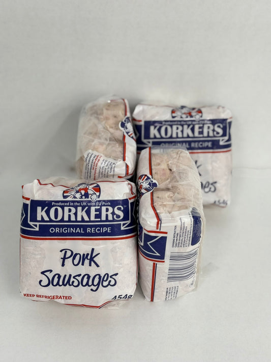 Fresh Korker Original Sausages
