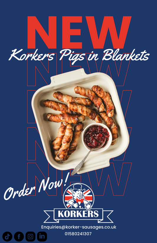 FROZEN Korkers Pigs in Blankets (6 per tray)